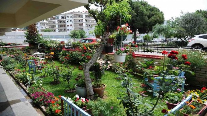 Karşıyaka'da en güzel balkon ve bahçe seçilecek