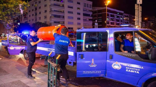 Karşıyaka da işgal denetimi!