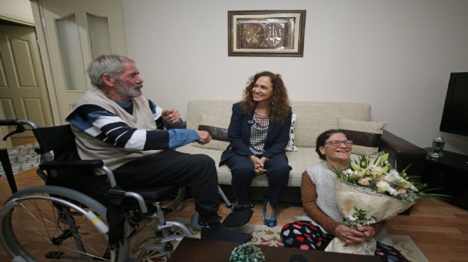 Karşıyaka'da mavi kapaklar umuda dönüştü