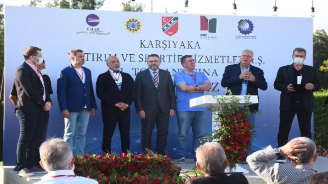 Karşıyaka'da şirketin temelleri atıldı