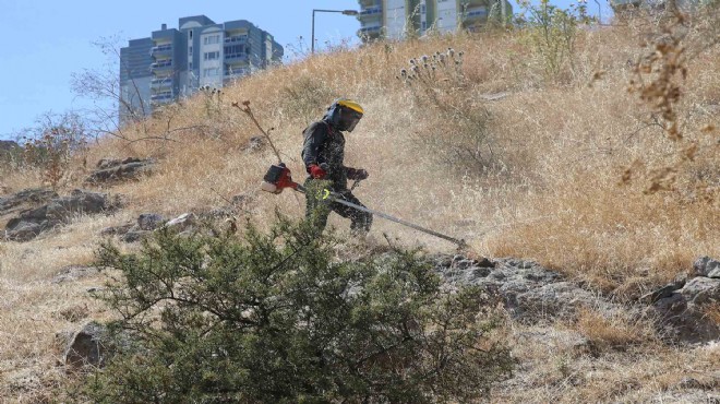 Karşıyaka da yangınlara karşı kritik önlem