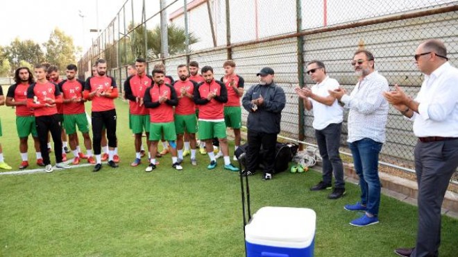 Karşıyaka'da yönetimden tesislere 'moral' çıkarması!