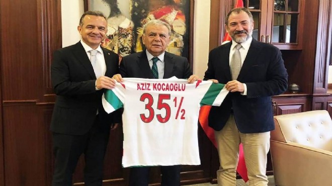 Karşıyaka'dan Kocaoğlu'na ziyaret