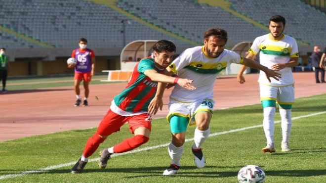 Karşıyaka ilk iç saha maçında gülemedi: 1-1