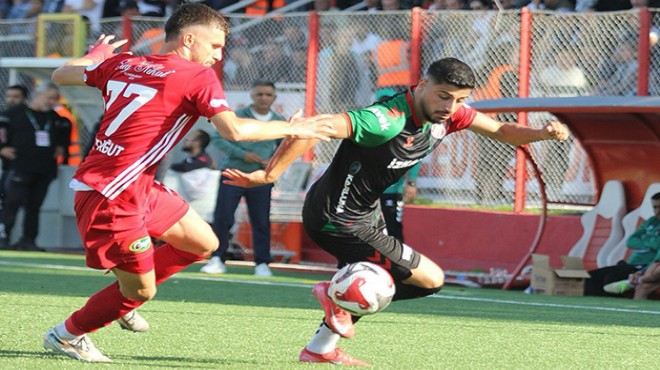 Karşıyaka puan kaybetti, zirveyi kaptırdı!