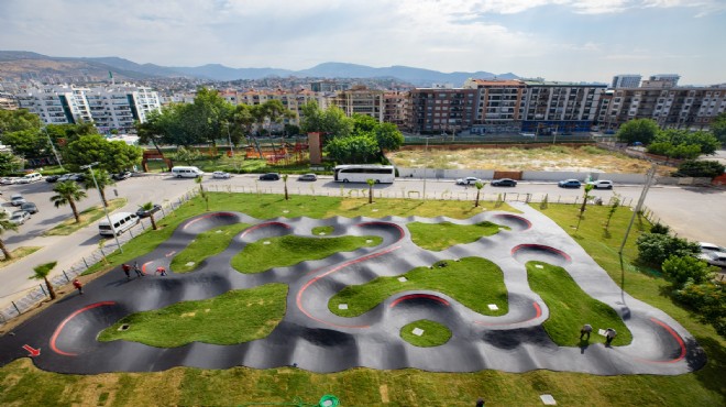 Karşıyaka'ya pump track pisti geliyor!