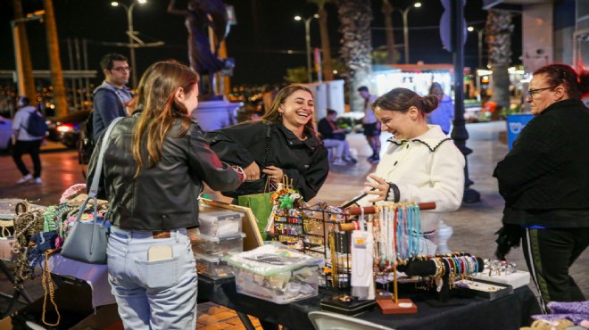 Karşıyaka’da  El Emeği Gece Pazarı  başlıyor