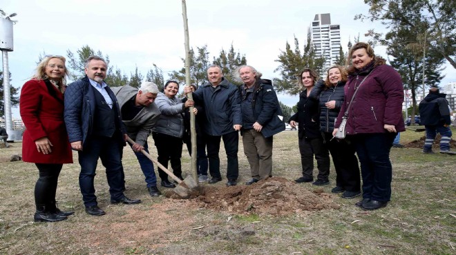 Karşıyaka’da fidan dikim şenliği!