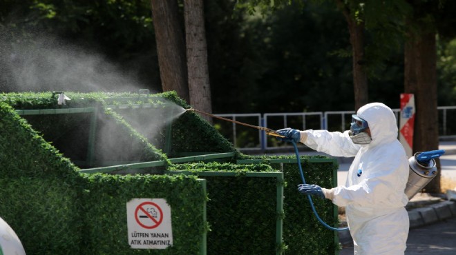 Karşıyaka’da haşerelere karşı kış önlemi