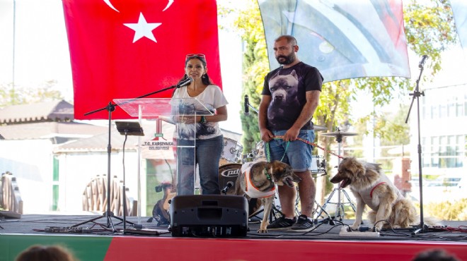 Karşıyaka'da patili dostlar için dayanışma buluşması