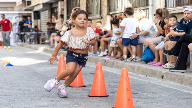 Karşıyaka’da sokaklar çocukların neşesiyle renklendi