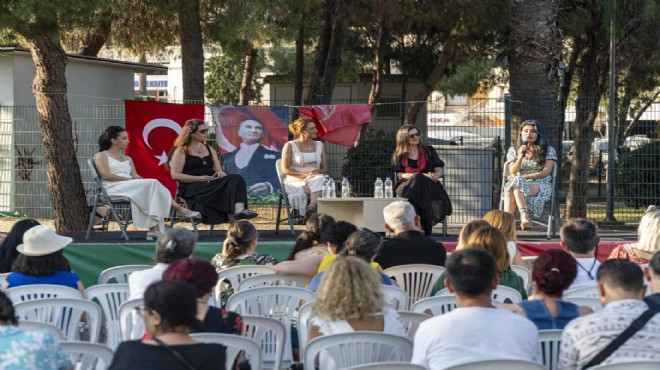 Karşıyaka’da söz kadın yazarlarda