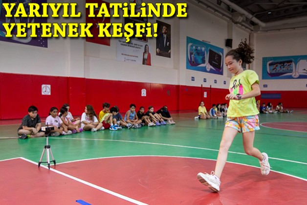 Karşıyaka’da yarıyıl tatilinde yetenek keşfi