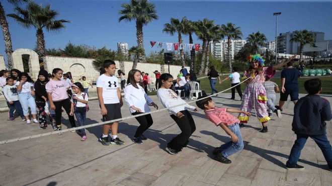 Karşıyakalı çocukların ‘Tay Park’ sevinci