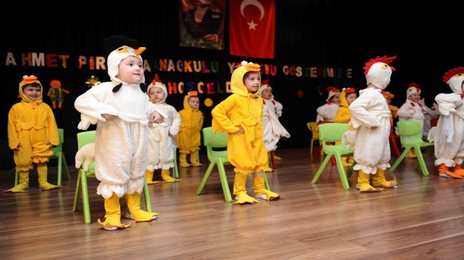 Karşıyakalı minikler yeteneklerini sergiledi