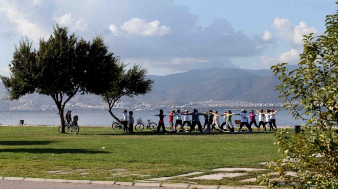 Karşıyakalılar güne sporla başlıyor