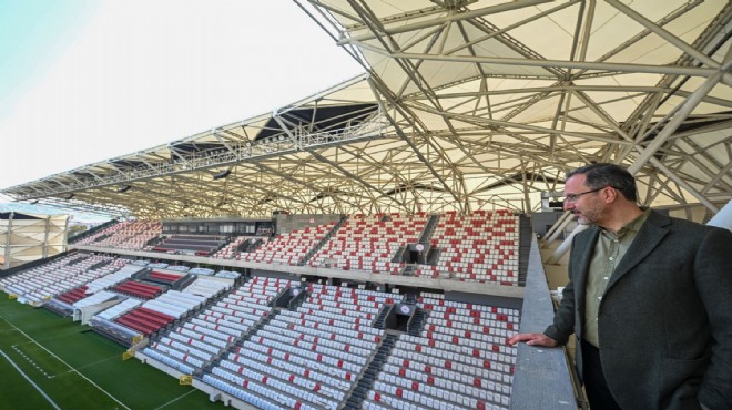 Kasapoğlu'ndan Alsancak Stadı paylaşımı: Çok emek verdik, İzmir'e yakıştı!