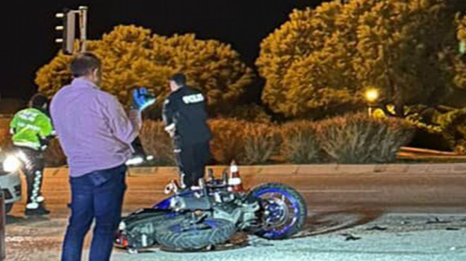 Kavşakta ölümle biten çarpışma: Motosikletli kurtarılamadı!