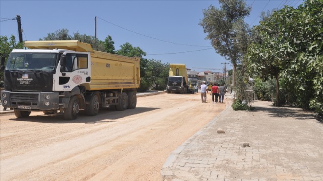 Kayyumdan Urla'ya 60 milyonluk yol yatırımı