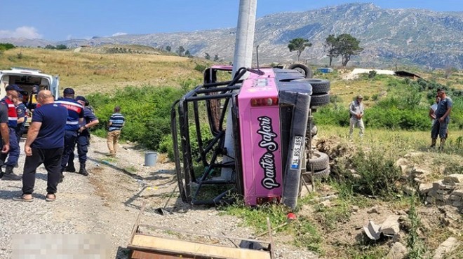 Kaza öncesi  su savaşı  yapıyorlarmış...