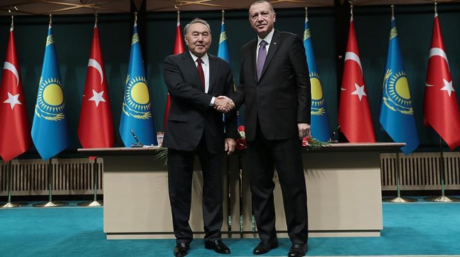 Kazakistan'la 5 önemli anlaşma birden!