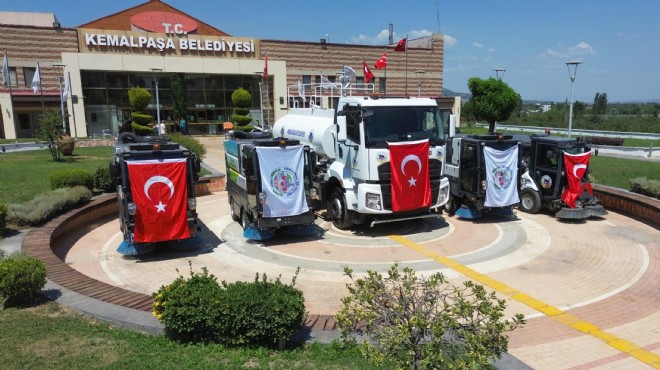 Kemalpaşa da araç filosuna güçlü takviye!