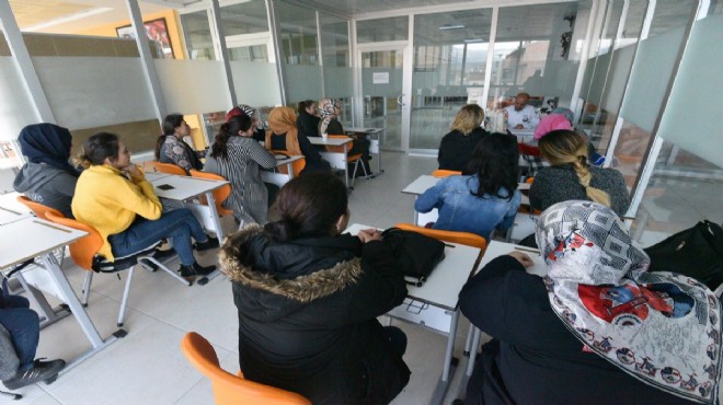 Kemalpaşa'da kurslara yoğun ilgi