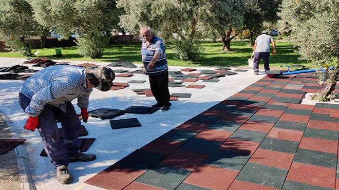 Kemalpaşa da parklar yenileniyor