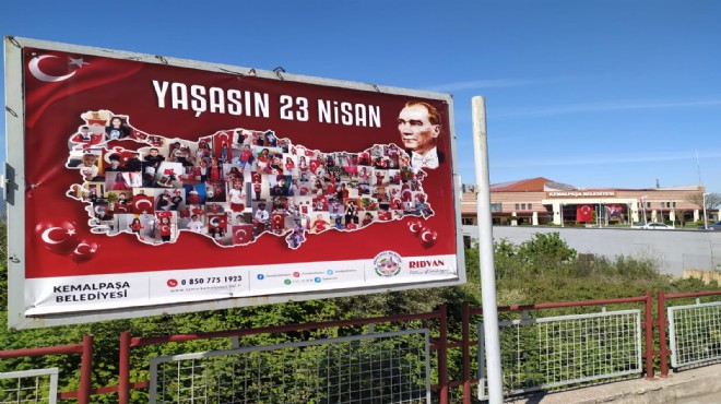 Kemalpaşa'yı 23 Nisan coşkusu sardı