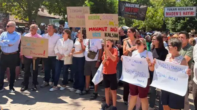Kemalpaşa’da maden isyanı: Zenginliğimiz yerin üstünde!