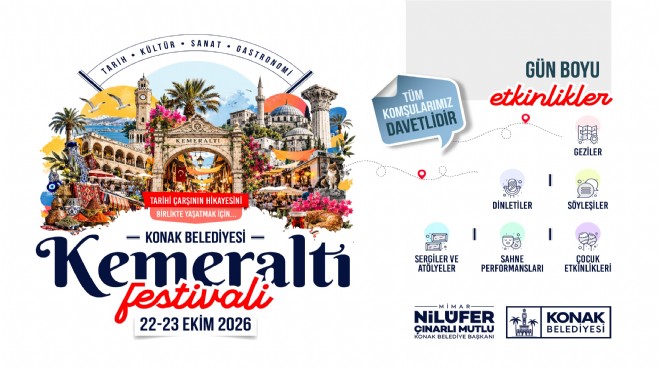 Kemeraltı Festivali başlıyor!