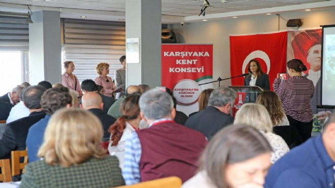Kent konseylerinden Karşıyaka da güçlü mesaj