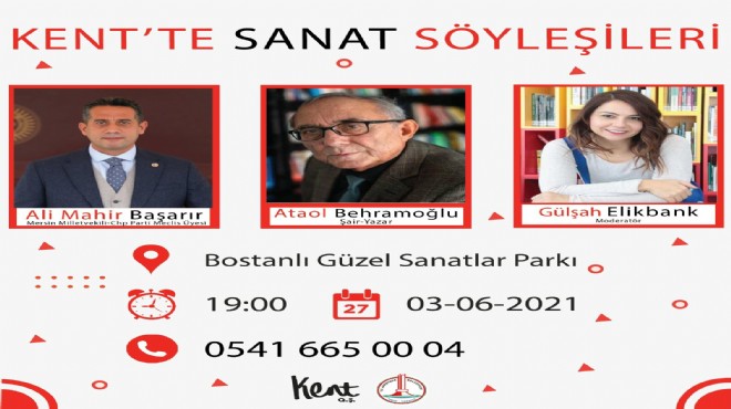 Kent te Sanat Söyleşileri başlıyor