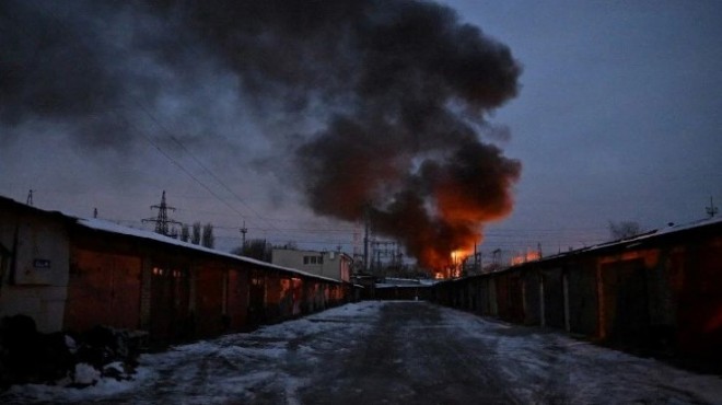 Kiev'e kamikaze İHA'larla saldırı!