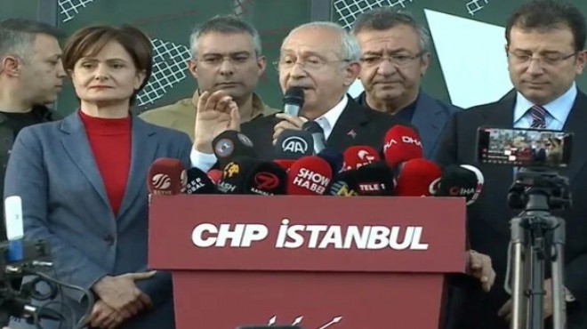 Kılıçdaroğlu: Canan'ın arkasında koca bir halk var