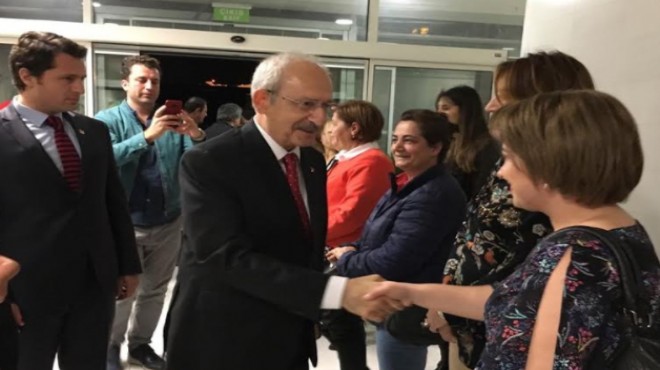 Kılıçdaroğlu İzmir'e geldi!