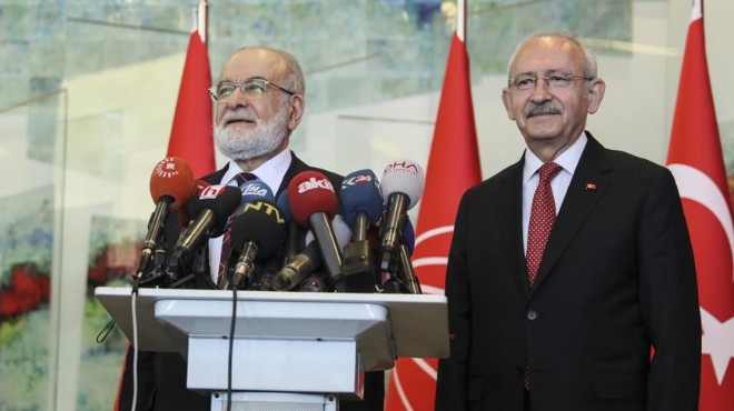 Kılıçdaroğlu-Karamollaoğlu zirvesi sonrası ilk açıklama