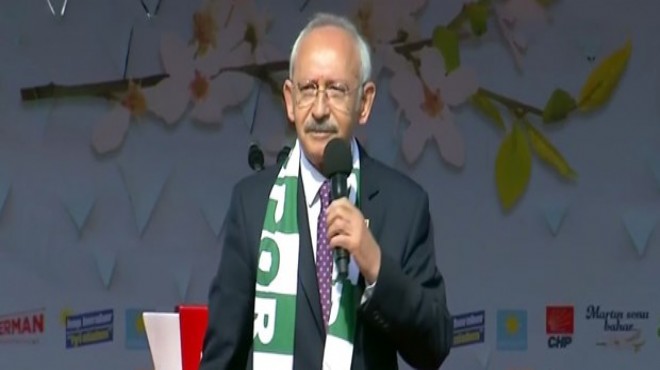 Kılıçdaroğlu: Neden soğan kuyruğuna mahkum ettin?