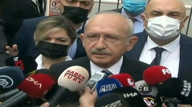 Kılıçdaroğlu TÜİK'e gitti, içeri alınmadı!