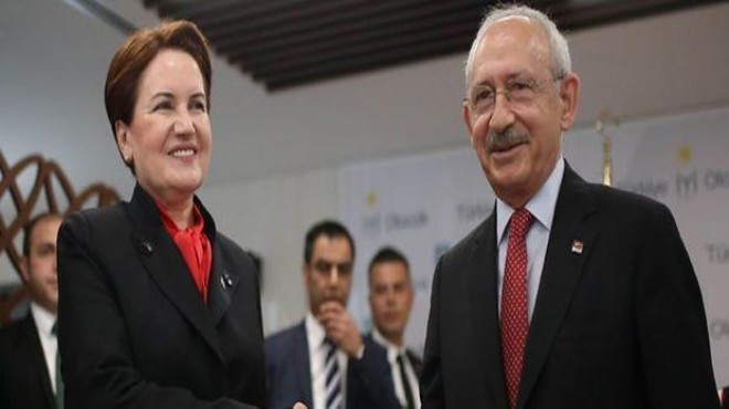 Kılıçdaroğlu ile Akşener bir araya geldi