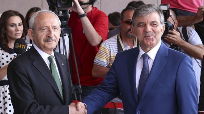 Kılıçdaroğlu'ndan Abdullah Gül'e ziyaret!