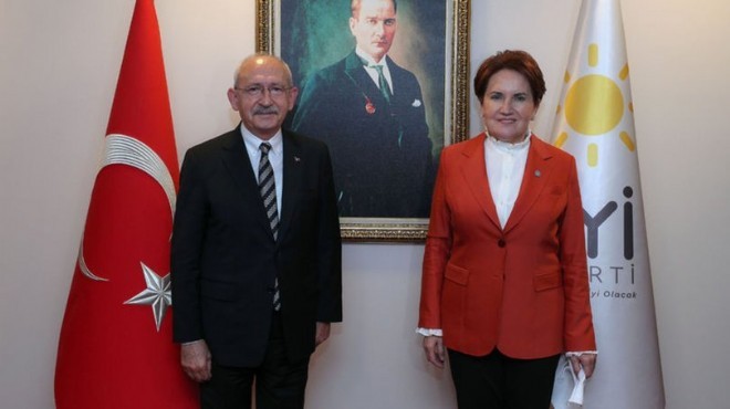 Kılıçdaroğlu ndan Akşener e sürpriz ziyaret