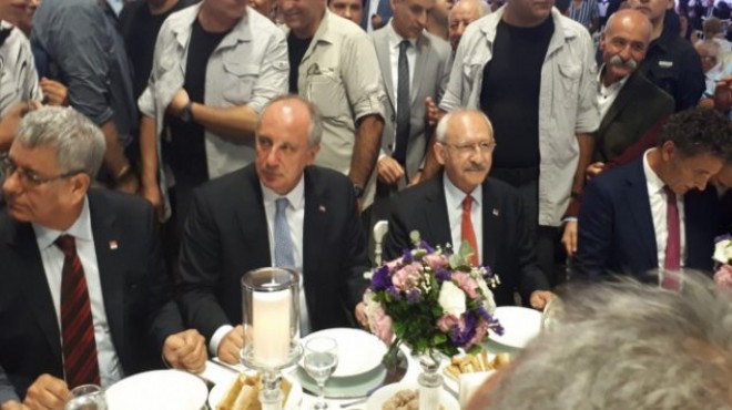 Kılıçdaroğlu ve İnce aynı masada!