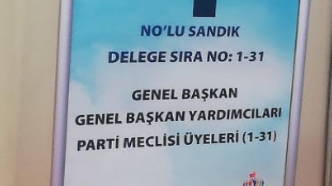 Kılıçdaroğlu ve MYK'nın oy kullandığı sandıktan İzmir adaylarına kaç oy çıktı?
