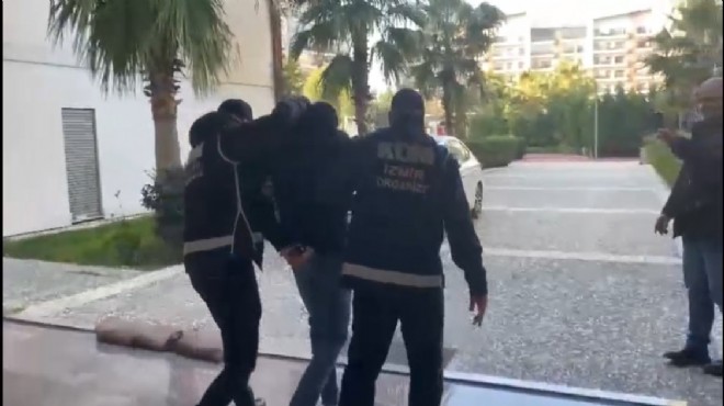 Kırmızı bültenle aranan zehir taciri İzmir'de yakalandı!