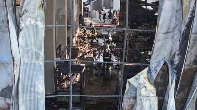 Kocaeli nde fabrika yangını: 11 gözaltı