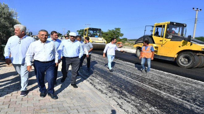 Kocaoğlu Çeşme'de sahada: 30 yıllık sorunu çözüyoruz!