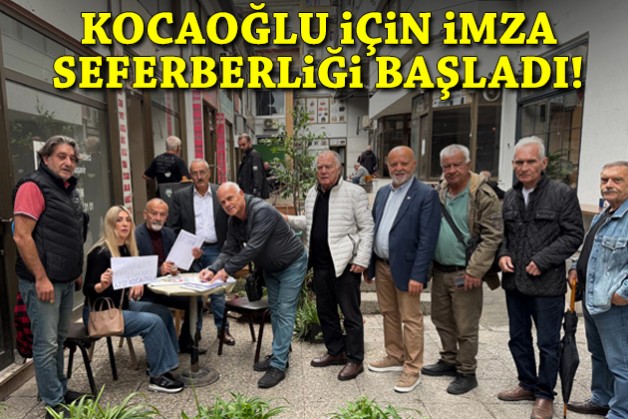 Kocaoğlu için imza startı verildi!