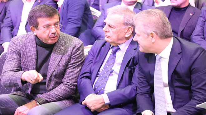 Kocaoğlu ile Zeybekci den protokolde koyu sohbet!