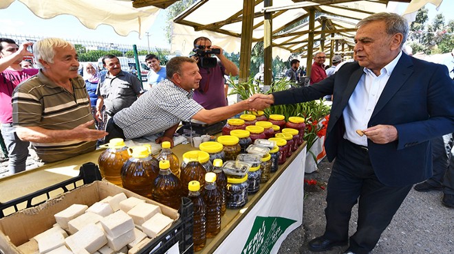 Kocaoğlu'ndan 'yerel ürün bayramı'na damga vuran mesaj: 1400 belediyeden farkımız...